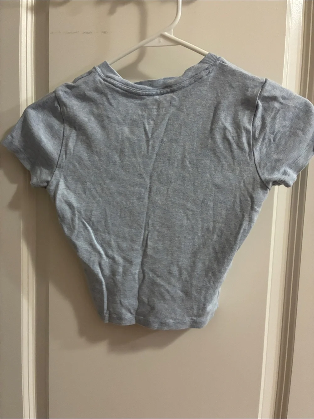 Hollister Light Blue Short Sleeve Crew Tee